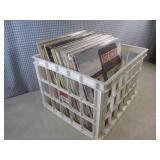 (F-1) Crate of Assorted Records...