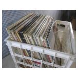 (F-1) Crate of Assorted Records...