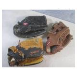 (CSB) 3 Baseball Gloves - Rawlings ...