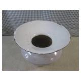 (FS) Antique Enameled Cast Iron Spi...