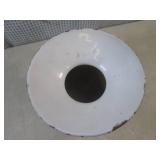 (FS) Antique Enameled Cast Iron Spi...