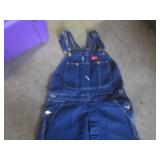 (BS) Dickies Denim Overalls 32x32 -...