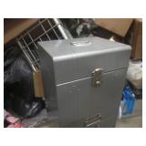 (EW7) Vintage Acorn Metal File Cabi...