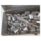 (EC1) 12" Metal Tool Box Full of As...