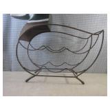 (FS) Metal Duck Wine Bottle Holder ...