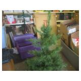 (G-1) 4-Foot 2pc Christmas Tree...