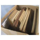 (A-4) Box of Assorted Vintage Wood ...