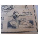 (A-4) Box of Assorted Vintage Wood ...