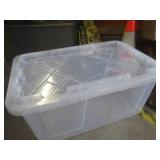 (G-1) 4 Assorted Totes with Lids...