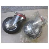 (CSB) 2 New Heavy-Duty 6" Swivel Ca...