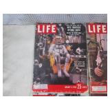 (FS) 6 Vintage 1958 Life Magazines...