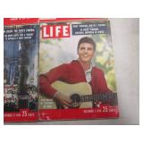 (FS) 6 Vintage 1958 Life Magazines...