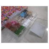 (CSB) Crafting Beads - 2 Organizers...