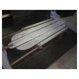 (EW7) Vintage Snow Sled...