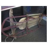 (EW7) Vintage Snow Sled...