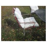(UD3) Outdoor Metal Table and 4 Cha...