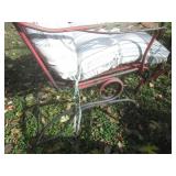 (UD3) Outdoor Metal Table and 4 Cha...
