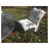 (UD3) Outdoor Metal Table and 4 Cha...