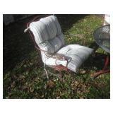 (UD3) Outdoor Metal Table and 4 Cha...