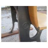 (UD3) Vintage 2-Seat School Desk...