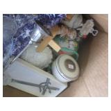 (A-1) Box of Assorted Small Decor /...