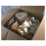 (A-1) Box of Assorted Small Decor /...