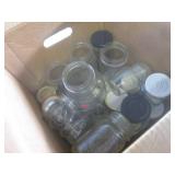 (F-2) Box of Vintage Jars...