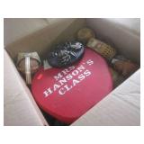 (F-1) Box of Assorted Small Decor /...
