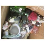 (A-3) Box of Assorted Small Decor /...