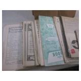 (A-3) Assortment of Vintage Sheet M...