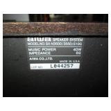 Aiwa 40w SX-N3500 speaker set...