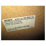 Sony SS-MG110 speaker system speake...