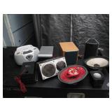 Random speakers and musical equipme...