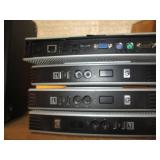 Stack of 4 HP computer substations...