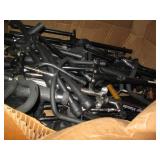 Box lot of misc guitar stands...