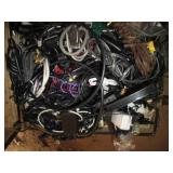 Vintage storage trunk full of assor...