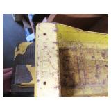 Vintage metal Tonka dump truck plus...