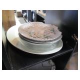 Variety of vintage fine China with ...