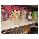 Variety of vintage cookie jars and ...
