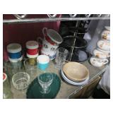 Variety of vintage cookie jars and ...