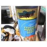 Vintage toys, train set and Leap Fr...