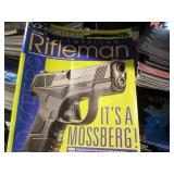 Diverse collection of magazines and...