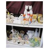 Tons of cat themed nik naks with mi...