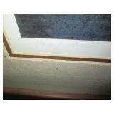 "Reflections" framed and double mat...