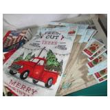 Christmas decor, holiday garden fla...