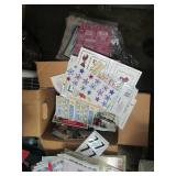 Box containing a large assortment o...