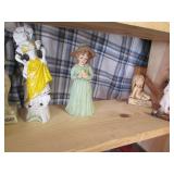 Hilda S. Ege Norse Ski doll figures...