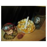 Hilda S. Ege Norse Ski doll figures...