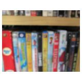 Wide variety of DVDs from children