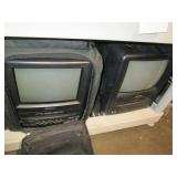 (2) Travel TV/VHS combo units, one ...